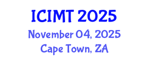 International Conference on Innovation, Management and Technology (ICIMT) November 04, 2025 - Cape Town, South Africa