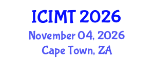 International Conference on Innovation, Management and Technology (ICIMT) November 04, 2026 - Cape Town, South Africa