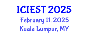 International Conference on Innovations in Engineering, Science and Technology (ICIEST) February 11, 2025 - Kuala Lumpur, Malaysia