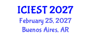 International Conference on Innovations in Engineering, Science and Technology (ICIEST) February 25, 2027 - Buenos Aires, Argentina International Conference on Innovations in Engineering, Science and Technology (ICIEST) February 25, 2027 - Buenos Aires, Argentina