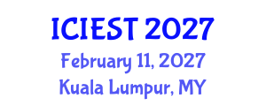 International Conference on Innovations in Engineering, Science and Technology (ICIEST) February 11, 2027 - Kuala Lumpur, Malaysia International Conference on Innovations in Engineering, Science and Technology (ICIEST) February 11, 2027 - Kuala Lumpur, Malaysia