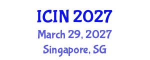 International Conference on Innovations in Nursing (ICIN) March 29, 2027 - Singapore, Singapore International Conference on Innovations in Nursing (ICIN) March 29, 2027 - Singapore, Singapore
