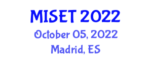 International conference on Innovations in Science, Engineering & Technology (MISET) October 05, 2022 - Madrid, Spain