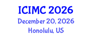 International Conference on Inorganic Materials Chemistry (ICIMC) December 20, 2026 - Honolulu, United States International Conference on Inorganic Materials Chemistry (ICIMC) December 20, 2026 - Honolulu, United States