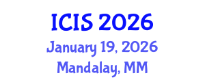 International Conference on Insect Science (ICIS) January 19, 2026 - Mandalay, Myanmar International Conference on Insect Science (ICIS) January 19, 2026 - Mandalay, Myanmar
