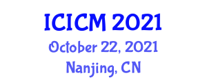 International Conference on Integrated Circuits and Microsystems (ICICM) October 22, 2021 - Nanjing, China
