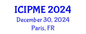 International Conference on Integrated Pest Management and Entomology (ICIPME) December 30, 2024 - Paris, France