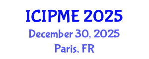 International Conference on Integrated Pest Management and Entomology (ICIPME) December 30, 2025 - Paris, France