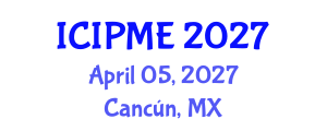 International Conference on Integrated Pest Management and Entomology (ICIPME) April 05, 2027 - Cancún, Mexico International Conference on Integrated Pest Management and Entomology (ICIPME) April 05, 2027 - Cancún, Mexico