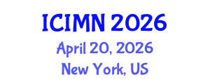 International Conference on Integrative Medicine and Nutrition (ICIMN) April 20, 2026 - New York, United States