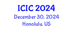 International Conference on Intellectual Capital (ICIC) December 30, 2024 - Honolulu, United States