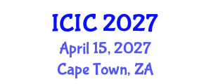 International Conference on Intellectual Capital (ICIC) April 15, 2027 - Cape Town, South Africa International Conference on Intellectual Capital (ICIC) April 15, 2027 - Cape Town, South Africa