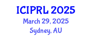 International Conference on Intellectual Property Rights and Law (ICIPRL) March 29, 2025 - Sydney, Australia