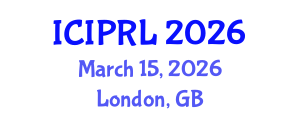 International Conference on Intellectual Property Rights and Law (ICIPRL) March 15, 2026 - London, United Kingdom