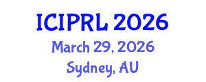 International Conference on Intellectual Property Rights and Law (ICIPRL) March 29, 2026 - Sydney, Australia