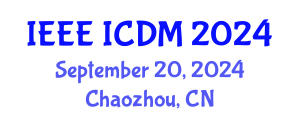 International Conference on Intelligent Computing and Data Mining (IEEE ICDM) September 20, 2024 - Chaozhou, China