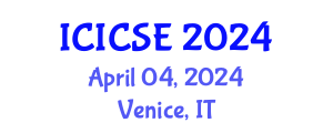 International Conference on Intelligent Control Systems Engineering (ICICSE) April 04, 2024 - Venice, Italy