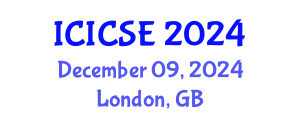 International Conference on Intelligent Control Systems Engineering (ICICSE) December 09, 2024 - London, United Kingdom