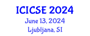 International Conference on Intelligent Control Systems Engineering (ICICSE) June 13, 2024 - Ljubljana, Slovenia
