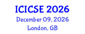 International Conference on Intelligent Control Systems Engineering (ICICSE) December 09, 2026 - London, United Kingdom International Conference on Intelligent Control Systems Engineering (ICICSE) December 09, 2026 - London, United Kingdom