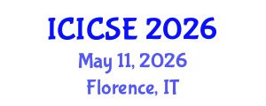 International Conference on Intelligent Control Systems Engineering (ICICSE) May 11, 2026 - Florence, Italy International Conference on Intelligent Control Systems Engineering (ICICSE) May 11, 2026 - Florence, Italy