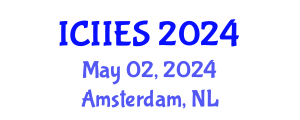International Conference on Intelligent Information and Engineering Systems (ICIIES) May 02, 2024 - Amsterdam, Netherlands
