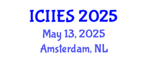 International Conference on Intelligent Information and Engineering Systems (ICIIES) May 13, 2025 - Amsterdam, Netherlands