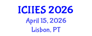 International Conference on Intelligent Information and Engineering Systems (ICIIES) April 15, 2026 - Lisbon, Portugal