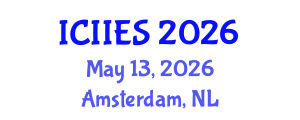 International Conference on Intelligent Information and Engineering Systems (ICIIES) May 13, 2026 - Amsterdam, Netherlands