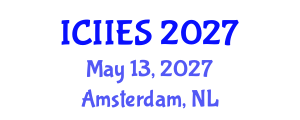 International Conference on Intelligent Information and Engineering Systems (ICIIES) May 13, 2027 - Amsterdam, Netherlands