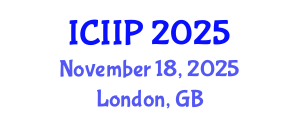 International Conference on Intelligent Information Processing (ICIIP) November 18, 2025 - London, United Kingdom