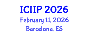 International Conference on Intelligent Information Processing (ICIIP) February 11, 2026 - Barcelona, Spain