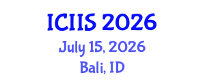 International Conference on Intelligent Information Systems (ICIIS) July 15, 2026 - Bali, Indonesia