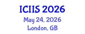 International Conference on Intelligent Information Systems (ICIIS) May 24, 2026 - London, United Kingdom