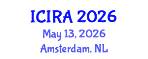 International Conference on Intelligent Robotics and Applications (ICIRA) May 13, 2026 - Amsterdam, Netherlands