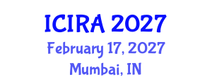 International Conference on Intelligent Robotics and Applications (ICIRA) February 17, 2027 - Mumbai, India