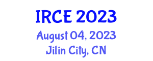 International Conference on Intelligent Robotics and Control Engineering (IRCE) August 04, 2023 - Jilin City, China