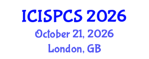 International Conference on Intelligent Signal Processing and Communication Systems (ICISPCS) October 21, 2026 - London, United Kingdom