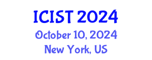 International Conference on Intelligent Systems and Technologies (ICIST) October 10, 2024 - New York, United States