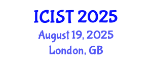 International Conference on Intelligent Systems and Technologies (ICIST) August 19, 2025 - London, United Kingdom