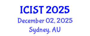 International Conference on Intelligent Systems and Technologies (ICIST) December 02, 2025 - Sydney, Australia
