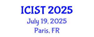 International Conference on Intelligent Systems and Technologies (ICIST) July 19, 2025 - Paris, France