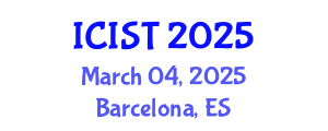 International Conference on Intelligent Systems and Technologies (ICIST) March 04, 2025 - Barcelona, Spain