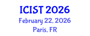 International Conference on Intelligent Systems and Technologies (ICIST) February 22, 2026 - Paris, France