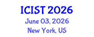 International Conference on Intelligent Systems and Technologies (ICIST) June 03, 2026 - New York, United States