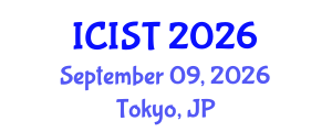 International Conference on Intelligent Systems and Technologies (ICIST) September 09, 2026 - Tokyo, Japan