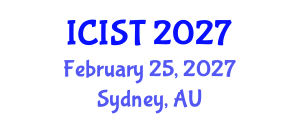 International Conference on Intelligent Systems and Technologies (ICIST) February 25, 2027 - Sydney, Australia