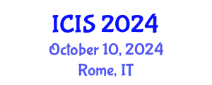 International Conference on Intelligent Systems (ICIS) October 10, 2024 - Rome, Italy