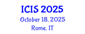 International Conference on Intelligent Systems (ICIS) October 18, 2025 - Rome, Italy