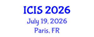 International Conference on Intelligent Systems (ICIS) July 19, 2026 - Paris, France